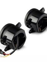 Raxiom Axial Series 4" LED Clear Lens Fog Lights Jeep Wrangler JK 2007-2018                                     - J167046 - Image 2