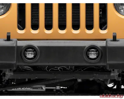 Raxiom Axial Series 4" LED Clear Lens Fog Lights Jeep Wrangler JK 2007-2018 - J167046