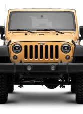 Raxiom Axial Series 7" Clear Lens Black Housing Dragon Eye LED Headlights Jeep Wrangler JK 2007-2018                                     - J167194 - Image 14