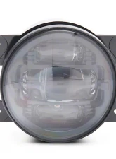 Raxiom Axial Series Clear Lens ABS Plastic Housings LED Fog Lights Jeep Wrangler JK 2007-2018                                     - J169676 - Image 2