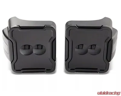 Raxiom Axial Series Smoked Lens Black Housing Linear LED Tail Lights Jeep Wrangler JL w/ Factory Halogen Tail Lights 2018-2023 - J170483