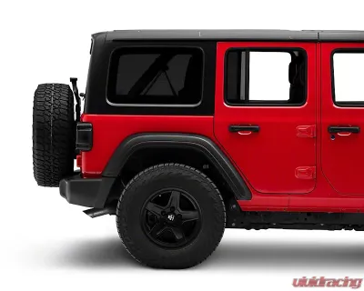 Raxiom Axial Series Smoked Lens Black Housing Linear LED Tail Lights Jeep Wrangler JL w/ Factory Halogen Tail Lights 2018-2023 - J170483