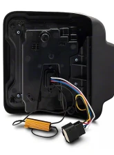 Raxiom Axial Series Smoked Lens Black Housing Linear LED Tail Lights Jeep Wrangler JL w/ Factory Halogen Tail Lights 2018-2023                                     - J170483 - Image 4