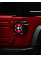 Raxiom Axial Series Smoked Lens Black Housing Linear LED Tail Lights Jeep Wrangler JL w/ Factory Halogen Tail Lights 2018-2023                                     - J170483 - Image 9