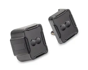 Raxiom Axial Series Smoked Lens Black Housing Linear LED Tail Lights Jeep Wrangler JL w/ Factory Halogen Tail Lights 2018-2023