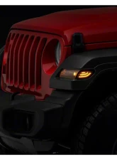 Raxiom Axial Series Smoked Lens LED Side Marker Lights Jeep Wrangler JL | Gladiator JT 2018-2024                                     - J170484 - Image 5