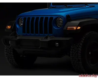 Raxiom Axial Series Smoked Lens LED Side Marker Lights Jeep Wrangler JL | Gladiator JT 2018-2024 - J170484
