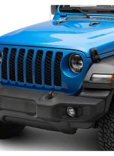 Raxiom Axial Series Clear Lens Black Housing 9" Angel Eye LED Headlights Jeep Wrangler JL | Gladiator JT 2018-2024                                     - J171705 - Image 20