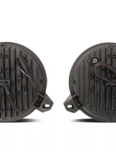 Raxiom Axial Series Clear Lens Black Housing 9" Angel Eye LED Headlights Jeep Wrangler JL | Gladiator JT 2018-2024                                     - J171705 - Image 3