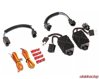 Raxiom Clear Lens Black Housing 7" LED Headlights w/ DRL Turn Signals Jeep Wrangler JK 2007-2018 - J173078