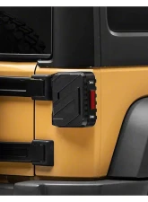 Raxiom Axial Series Smoked Lens Black Housing Trident LED Tail Lights Jeep Wrangler JK 2007-2018                                     - J173718 - Image 8