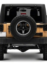 Raxiom Axial Series Smoked Lens Black Housing Trident LED Tail Lights Jeep Wrangler JK 2007-2018                                     - J173718 - Image 10