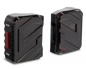 Raxiom Axial Series Smoked Lens Black Housing Trident LED Tail Lights Jeep Wrangler JK 2007-2018