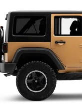 Raxiom Axial Series Clear Lens Black Housing Trident LED Tail Lights Jeep Wrangler JK 2007-2018                                     - J173719 - Image 11
