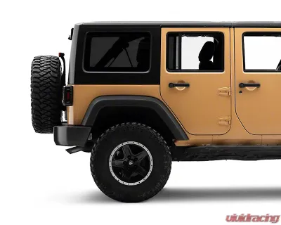 Raxiom Axial Series Clear Lens Black Housing Trident LED Tail Lights Jeep Wrangler JK 2007-2018 - J173719