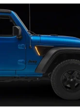 Raxiom LED Fender Vent Lighting w/ DRL & Turn Signal Jeep Wrangler JL | Gladiator 2018-2023                                     - J177414 - Image 19