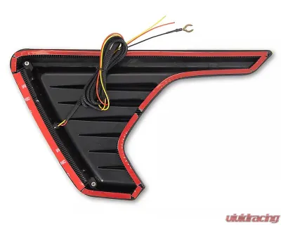 Raxiom LED Fender Vent Lighting w/ DRL & Turn Signal Jeep Wrangler JL | Gladiator 2018-2023 - J177414