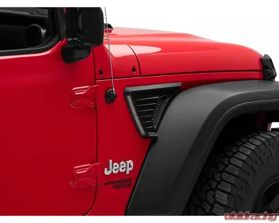 Raxiom LED Fender Vent Lighting w/ DRL & Turn Signal Jeep Wrangler JL | Gladiator 2018-2023 - J177414