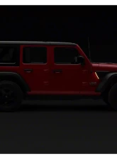 Raxiom LED Fender Vent Lighting w/ DRL & Turn Signal Jeep Wrangler JL | Gladiator 2018-2023                                     - J177414 - Image 10