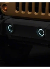 Raxiom Axial Series Angel Eye LED Fog Lights Jeep Wrangler JL | Gladiator JT 2018-2024                                     - J177415 - Image 12