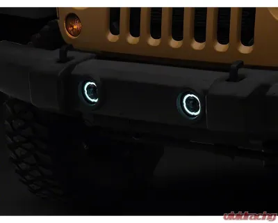 Raxiom Axial Series Angel Eye LED Fog Lights Jeep Wrangler JL | Gladiator JT 2018-2024 - J177415