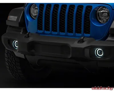 Raxiom Axial Series Angel Eye LED Fog Lights Jeep Wrangler JL | Gladiator JT 2018-2024 - J177415