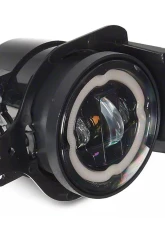 Raxiom Axial Series Angel Eye LED Fog Lights Jeep Wrangler JL | Gladiator JT 2018-2024                                     - J177415 - Image 3