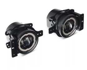 Raxiom Axial Series Angel Eye LED Fog Lights Jeep Wrangler JL | Gladiator JT 2018-2024