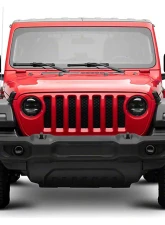 Raxiom Axial Series Clear Lens Black Housing 9" Angel Eye LED Headlights & LED Fog Lights Jeep Wrangler JL | Gladiator JT 2018-2024                                     - J177416 - Image 15