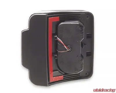 Raxiom Axial Series Smoked Lens Black Housing LED Tail Lights Jeep Wrangler JK 2007-2018 - J183262