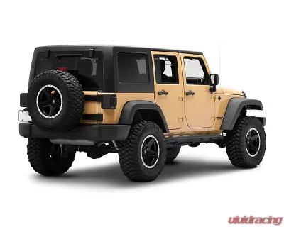 Raxiom Axial Series Smoked Lens Black Housing LED Tail Lights Jeep Wrangler JK 2007-2018 - J183262