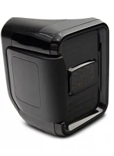 Raxiom Axial Series Smoked Lens Black Housing LED Tail Lights Jeep Gladiator JT w/out Factory Halogen Tail Lights 2020-2023                                     - JG10568 - Image 2