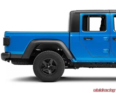 Raxiom Axial Series Smoked Lens Black Housing LED Tail Lights Jeep Gladiator JT w/out Factory Halogen Tail Lights 2020-2023 - JG10568