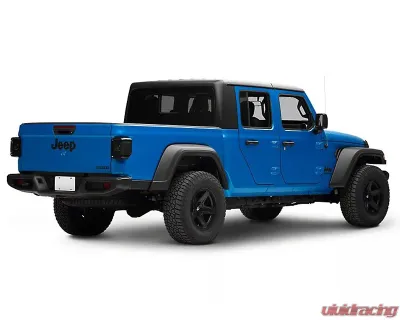 Raxiom Axial Series Smoked Lens Black Housing LED Tail Lights Jeep Gladiator JT w/out Factory Halogen Tail Lights 2020-2023 - JG10568