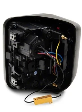 Raxiom Axial Series Smoked Lens Black Housing LED Tail Lights Jeep Gladiator JT w/out Factory Halogen Tail Lights 2020-2023                                     - JG10568 - Image 3