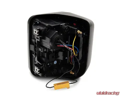 Raxiom Axial Series Smoked Lens Black Housing LED Tail Lights Jeep Gladiator JT w/out Factory Halogen Tail Lights 2020-2023 - JG10568