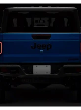 Raxiom Axial Series Smoked Lens Black Housing LED Tail Lights Jeep Gladiator JT w/out Factory Halogen Tail Lights 2020-2023                                     - JG10568 - Image 10