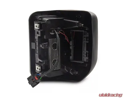 Raxiom Axial Series Smoked Lens Black Housing LED Tail Lights Jeep Gladiator JT w/ Factory Halogen Tail Lights 2020-2023 - JG18584