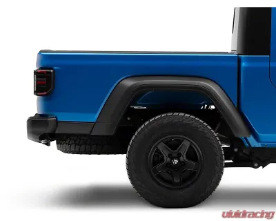 Raxiom Axial Series Smoked Lens Black Housing LED Tail Lights Jeep Gladiator JT w/ Factory Halogen Tail Lights 2020-2023 - JG18584