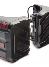 Raxiom Axial Series Smoked Lens Black Housing LED Tail Lights Jeep Gladiator JT w/ Factory Halogen Tail Lights 2020-2023                                     - JG18584 - Image 11