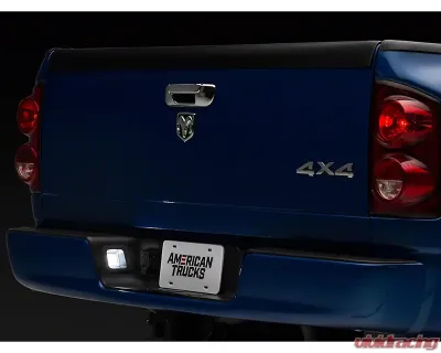 Raxiom Axial Series LED License Plate Lamps Dodge Ram 1500 2003-2018 - R109176