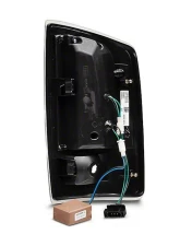 Raxiom Clear Lens Black Housing LED Tail Lights Dodge Ram 1500 2007-2008                                     - R110152 - Image 3