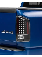 Raxiom Clear Lens Black Housing LED Tail Lights Dodge Ram 1500 2007-2008                                     - R110152 - Image 5