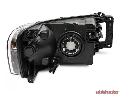 Raxiom Axial Series Clear Lens Chrome Housing OEM Style Replacement Headlights Dodge Ram 1500 | 2500 | 3500 2002-2005 - R118008