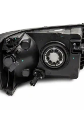 Raxiom Axial Series Smoked Lens Chrome Housing OEM Style Replacement Headlights Dodge Ram 1500 | 2500 | 3500 2002-2005                                     - R118009 - Image 3