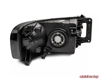 Raxiom Axial Series Smoked Lens Chrome Housing OEM Style Replacement Headlights Dodge Ram 1500 | 2500 | 3500 2002-2005 - R118009