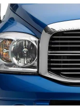 Raxiom Axial Series Chrome Housing Clear Lens OEM Style Replacement Headlights Dodge Ram 1500 | 2500 | 3500 2006-2009                                     - R118012 - Image 7