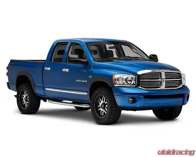 Raxiom Axial Series Chrome Housing Clear Lens OEM Style Replacement Headlights Dodge Ram 1500 | 2500 | 3500 2006-2009 - R118012