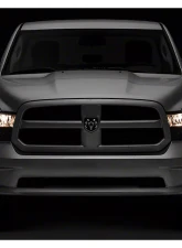 Raxiom Axial Series Clear Lens Black Housing Euro Style Headlights w/ Dual Bulb Ram 1500 | 2500 | 3500 w/ Factory Halogen Non-Projector Headlights 2009-2018                                     - R118016 - Image 9