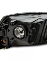 Raxiom Axial Series Smoked Lens Chrome Housing OEM Style Replacement Headlights w/ Single Bulb Ram 1500 | 2500 | 3500 w/ Factory Halogen Non-Projector Headlights 2009-2018                                     - R118019 - Image 3